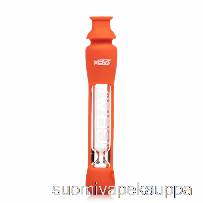 Vape Nesteet Grav 12mm Maistaja Silikonikuorella, Punainen Oranssi